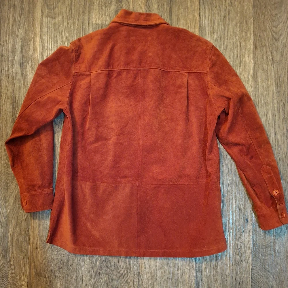 Vintage Golden Bear San Francisco Red Leather Jacket. - Picture 6 of 15